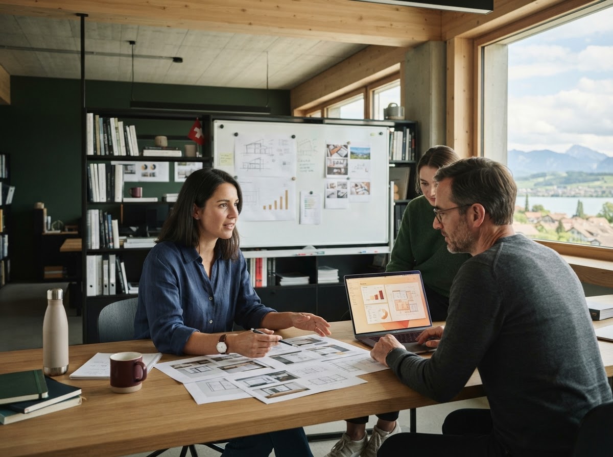 10 vor 10 Team bei der Entwicklung der Analyseplattform